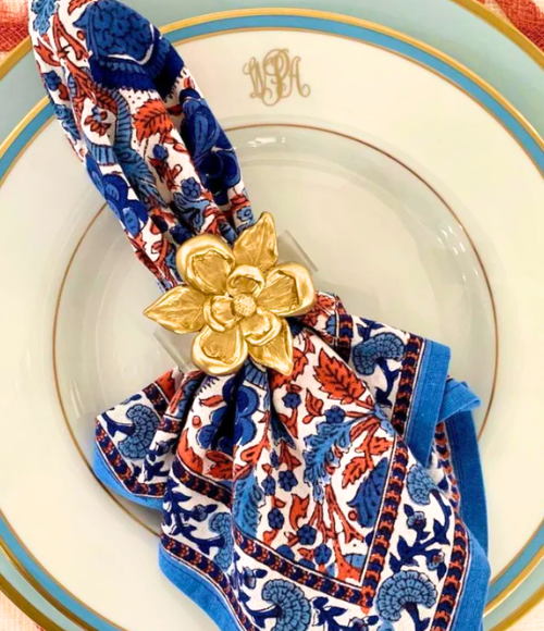 Magnolia Napkin Rings