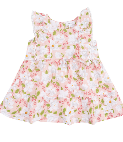 Magnolias Picot Trim Edge Dress