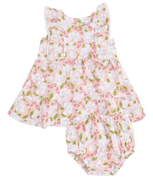 Magnolias Picot Trim Edge Dress