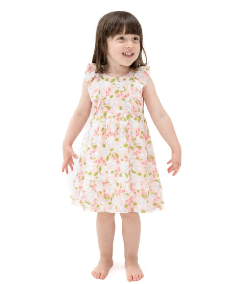 Magnolias Picot Trim Edge Dress