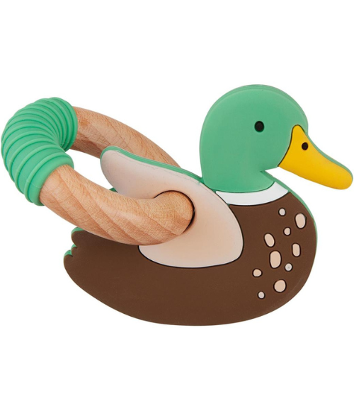 Mallard Duck Ring Teether