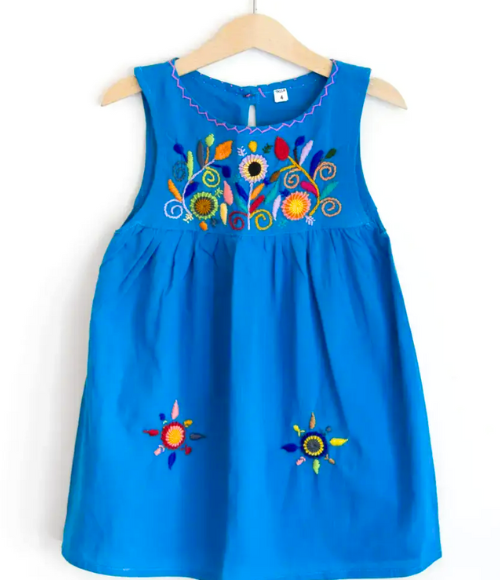 Jardinita Baby Fiesta Dress-Multiple Colors