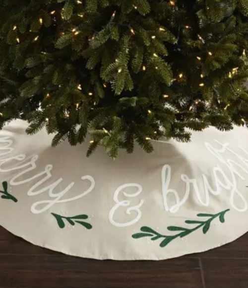Merry & Bright Tree Skirt Merry & Bright Tree Skirt