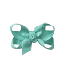 Aquamarine Grosgrain Bow