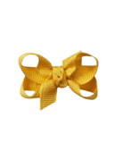 Bright Yellow Grosgrain Bow