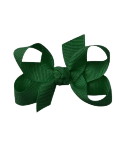 Forest Green Grosgrain Bow