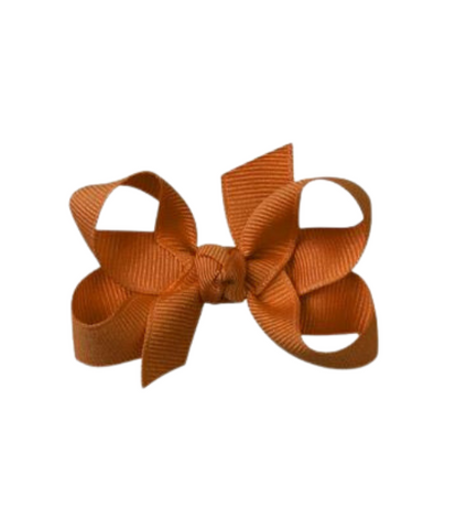 Ginger Grosgrain Bow