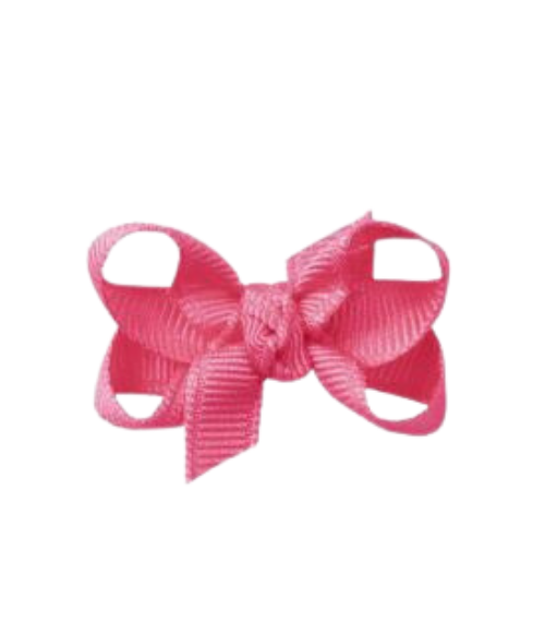 Hot Pink Grosgrain Bow