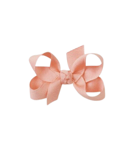 Light Coral Grosgrain Bow