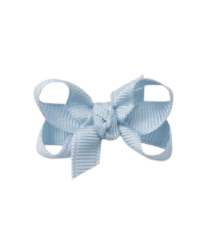 Millenium Blue Grosgrain Bow