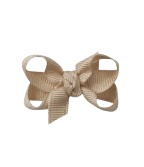 Oatmeal Grosgrain Bow Oatmeal Grosgrain Bow