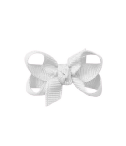 White Grosgrain Bow