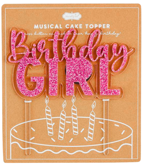 Musical Cake Toppers