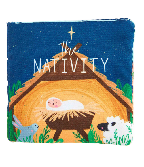 Nativity Plush with Book