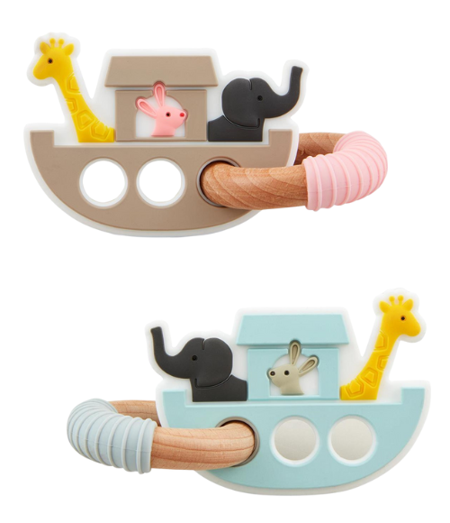 Noah's Ark Ring Teethers