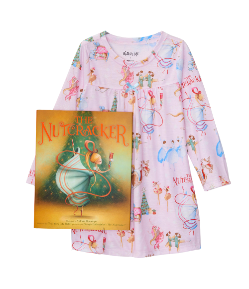 Nutcracker Nightdress + Book Set Nutcracker Nightdress + Book Set