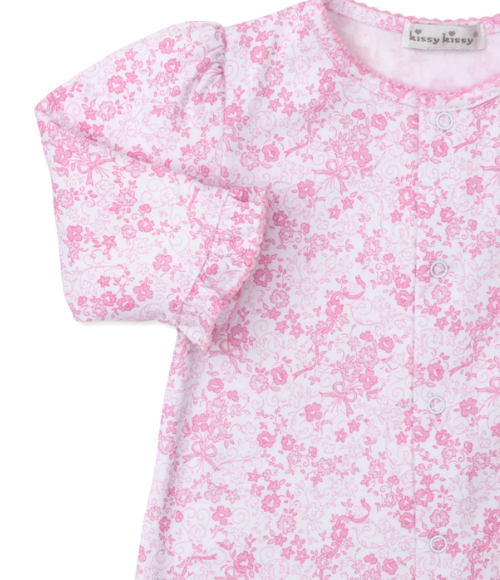 Kissy Old English Roses Pink Converter & Hat Set