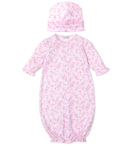 Kissy Old English Roses Pink Converter & Hat Set
