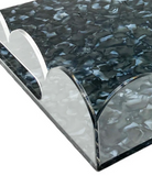 Scalloped Acrylic Trays