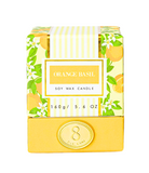 Orange Basil 5.6oz Soy Wax Candle