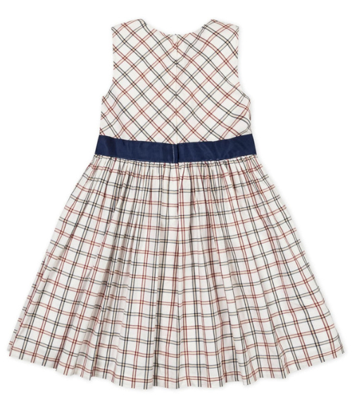 Organic Stretch Poplin Sash Dress