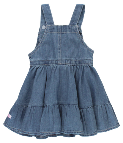 Denim Overall Jumper Dress