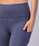 Plus Butter Leggings with Triangular Side Pockets - Multiple Colors