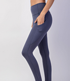 Plus Butter Leggings with Triangular Side Pockets - Multiple Colors