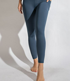 Plus Full Length Compression Leggings with Pockets - Multiple Colors