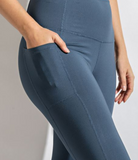 Plus Full Length Compression Leggings with Pockets - Multiple Colors