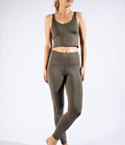 Plus Full Length Compression Leggings with Pockets - Multiple Colors