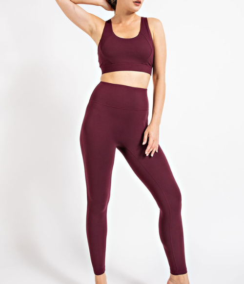 Butter U Crotch Leggings with Key Pocket - Multiple Colors
