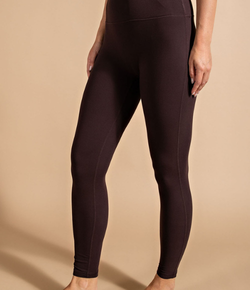 Butter U Crotch Leggings with Key Pocket - Multiple Colors