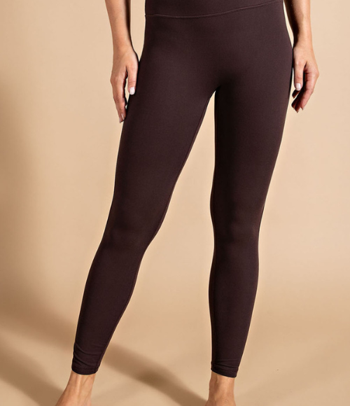 Butter U Crotch Leggings with Key Pocket - Multiple Colors