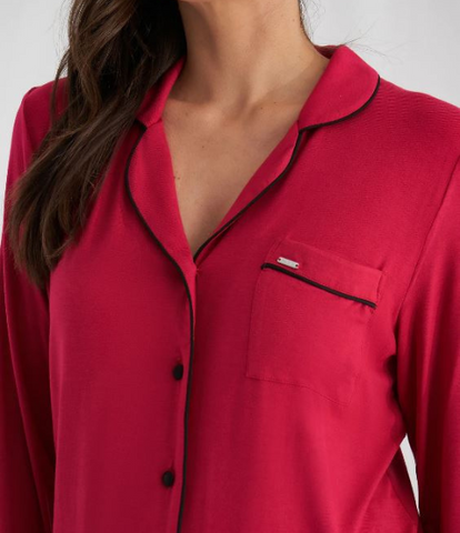 Scarlet Bamboo Pajama Set, Size 8