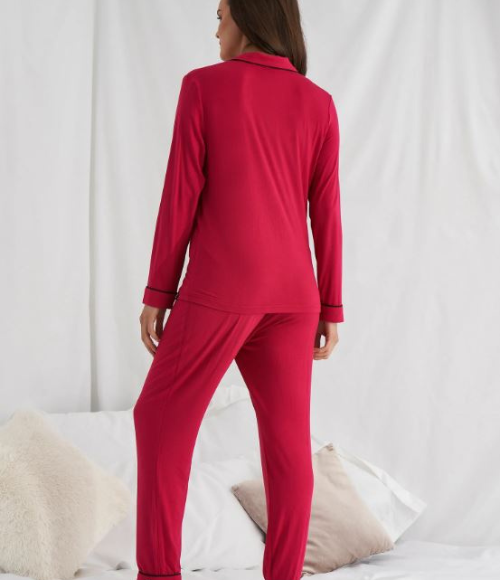 Scarlet Bamboo Pajama Set, Size 8