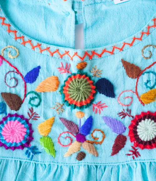 Jardinita Baby Fiesta Dress-Multiple Colors