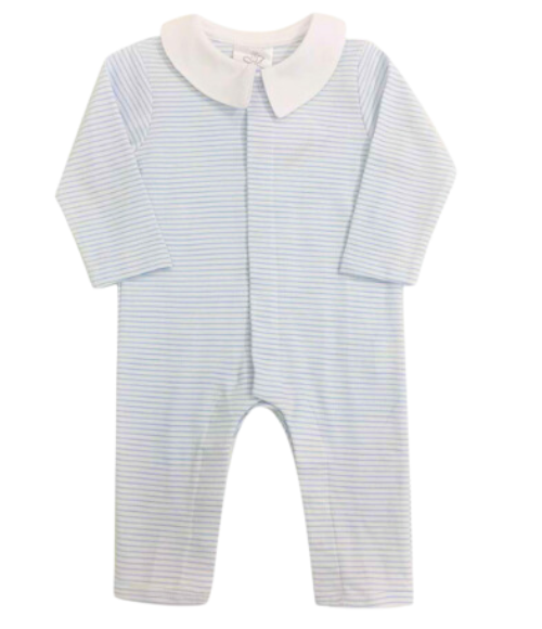 Bambinos Parker Playsuit - Blue Stripe Bambinos Parker Playsuit - Blue Stripe