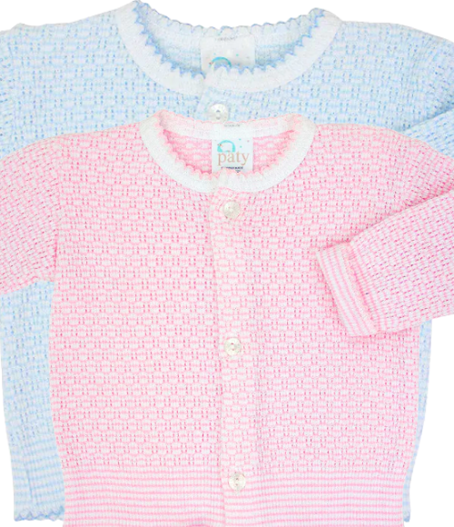 Paty Solid Color Baby Cardigan