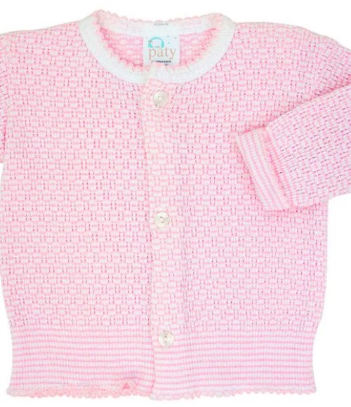 Paty Solid Color Baby Cardigan
