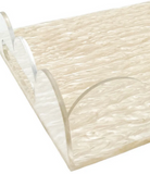 Scalloped Acrylic Trays