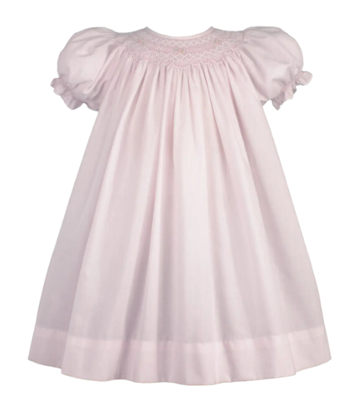 Bishop Smocked Dress with Pearls Bishop Smocked Dress with Pearls