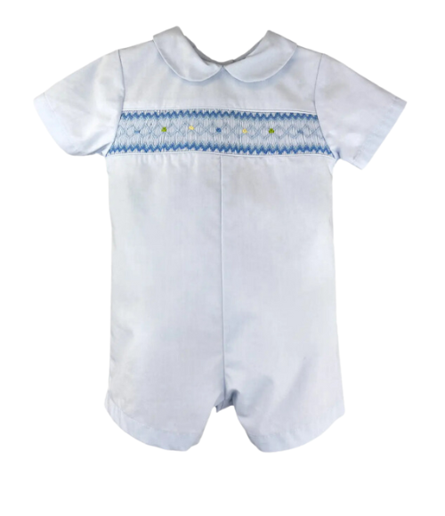 Corded Smocking Romper