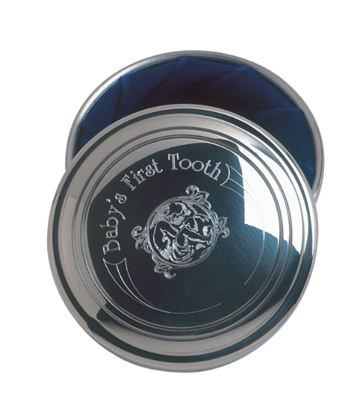 Pewter First Tooth Box Pewter First Tooth Box