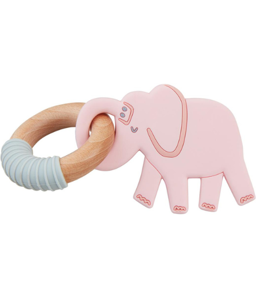 Pink Elephant Teether