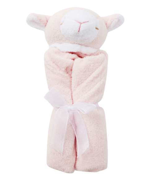 Pink Lamb Lovie Blankie