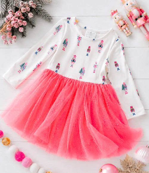 Pink Nutcracker Tutu Dress