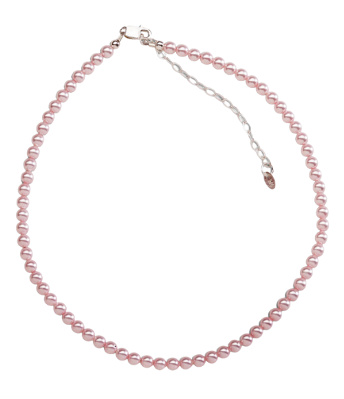Pink Pearl Necklace for Baby & Girls
