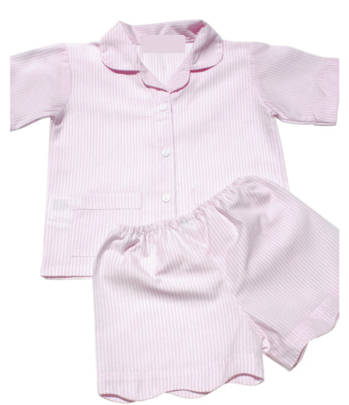 Pink Stripe Pajamas Set