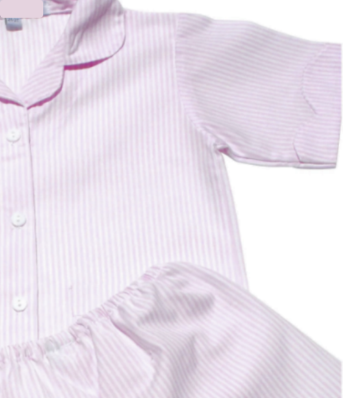 Pink Stripe Pajamas Set